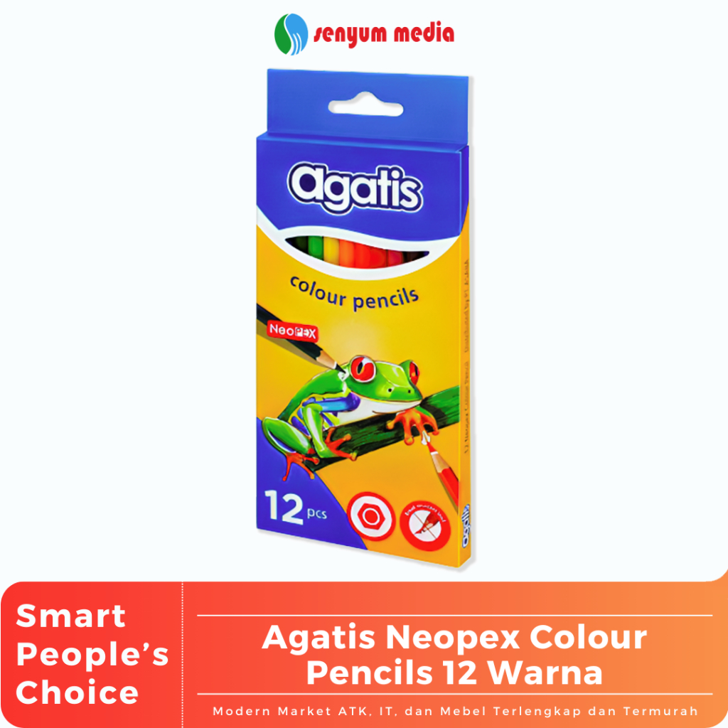

Agatis Neopex Colour Pencils 12 Warna (1 Pcs) (S:SET)