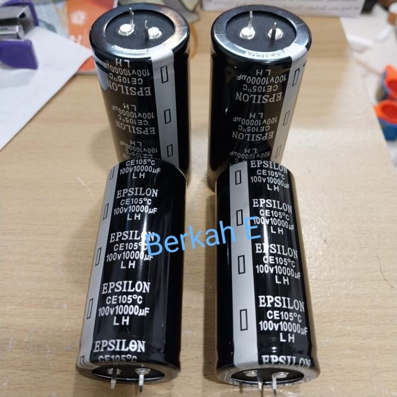 Elco Elko EPSILON 100V 10000uf Elco Bagus