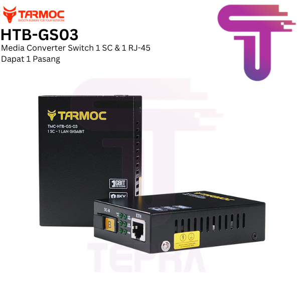 Tarmoc TMC-HTB-GS-03 |Tarmoc GS03 1FO 1Lan Gigabit|Media Converter