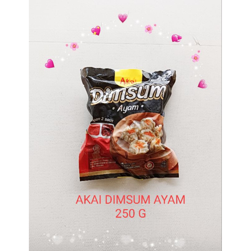 

AKAI DIMSUM AYAM 250GR +SAUS