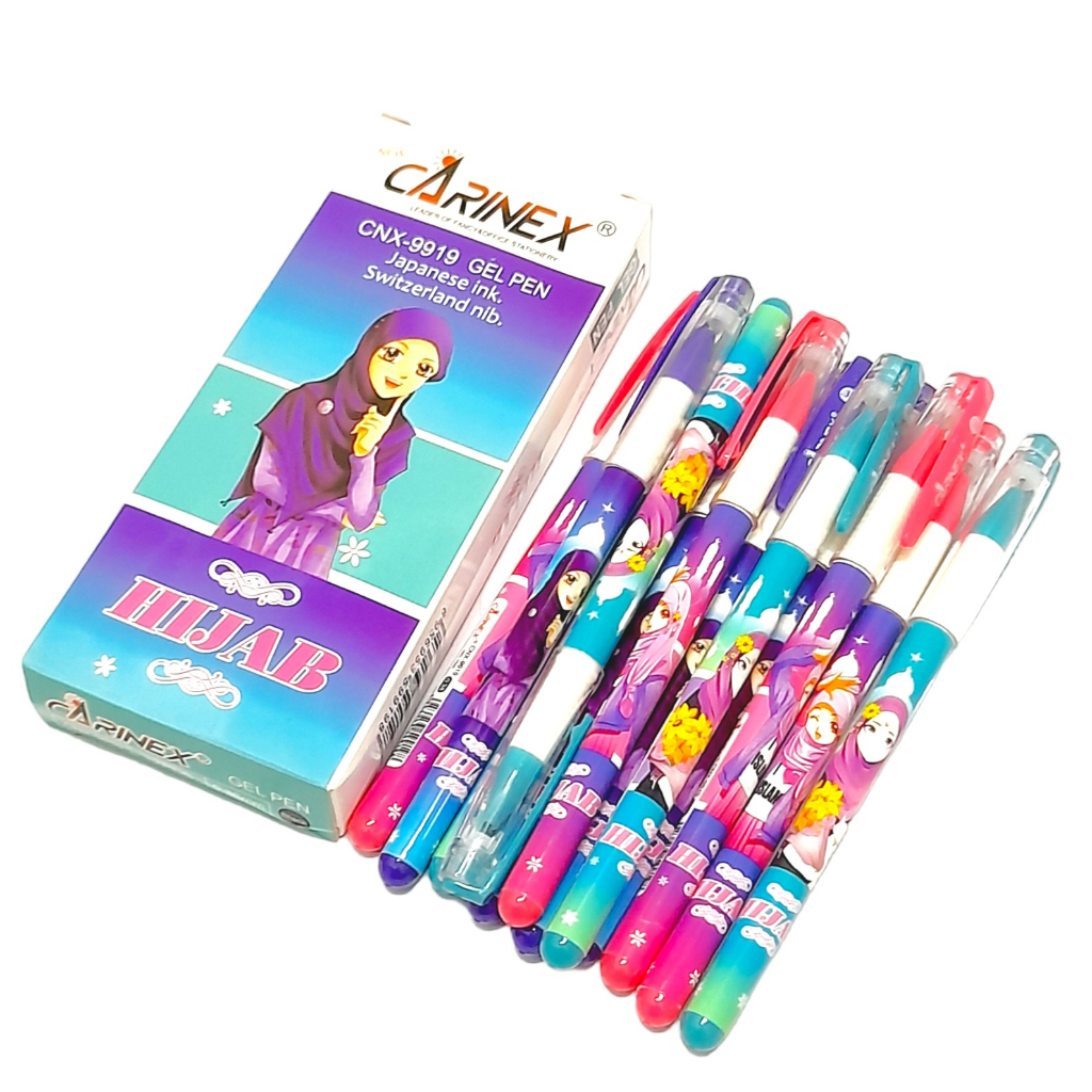 

Bolpen Gel CNX-9919 Hijab 0.38 MM