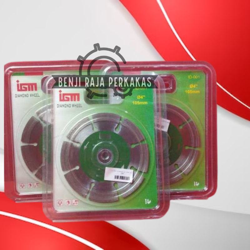 TERMURAH IGM 4" - MATA PISAU POTONG KERAMIK GERINDA