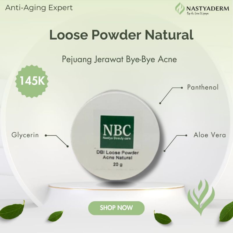 Loose Powder Acne Natural Nbc | Skincare | Kosmetik