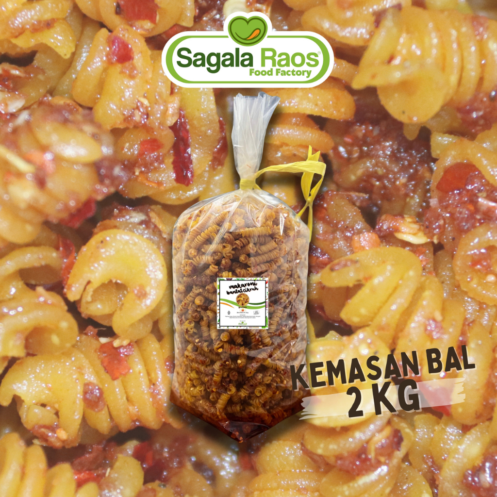 

Sagala Raos - Makaroni Bantat Cikruh (MBC) XTRA PEDAS 1Ball/2Kg