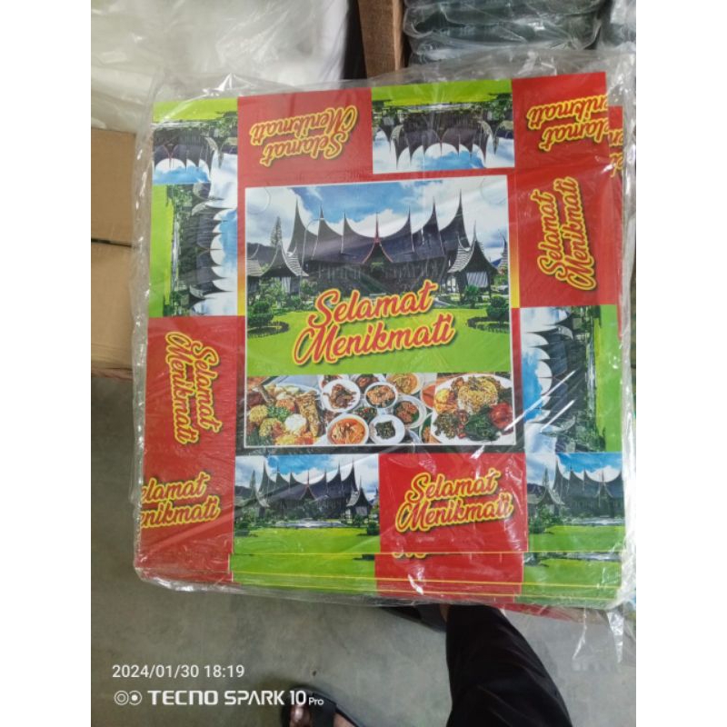 Kotak Nasi Padang 50 pcs