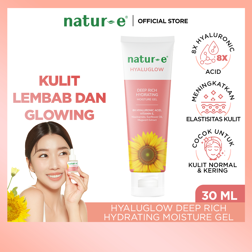 Natur-E Hyaluglow Deep Rich Hydrating Moisture Gel 30ml - Skincare