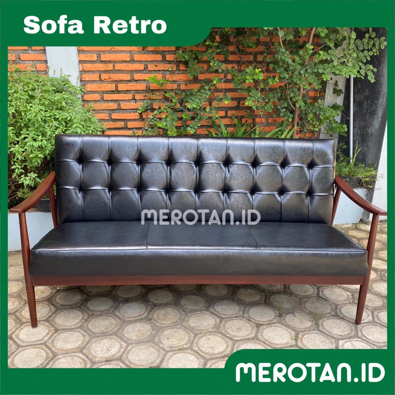 Sofa Retro / Sofa Tamu Vintage / Sofa Tamu Jadul / Kursi Tamu Retro