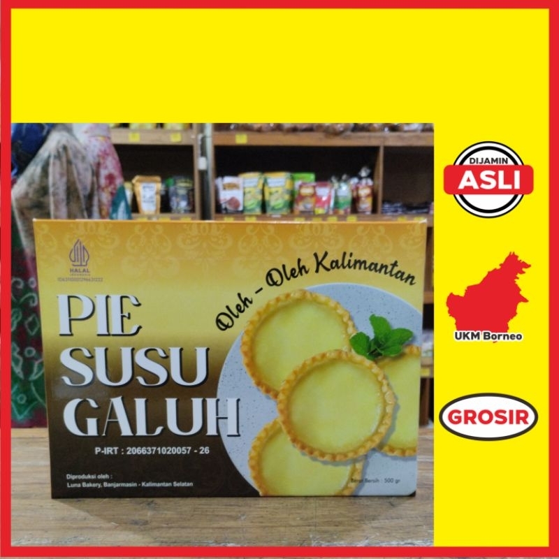 

Pie Susu Galuh Oleh Oleh Banjarmasin Kalimantan