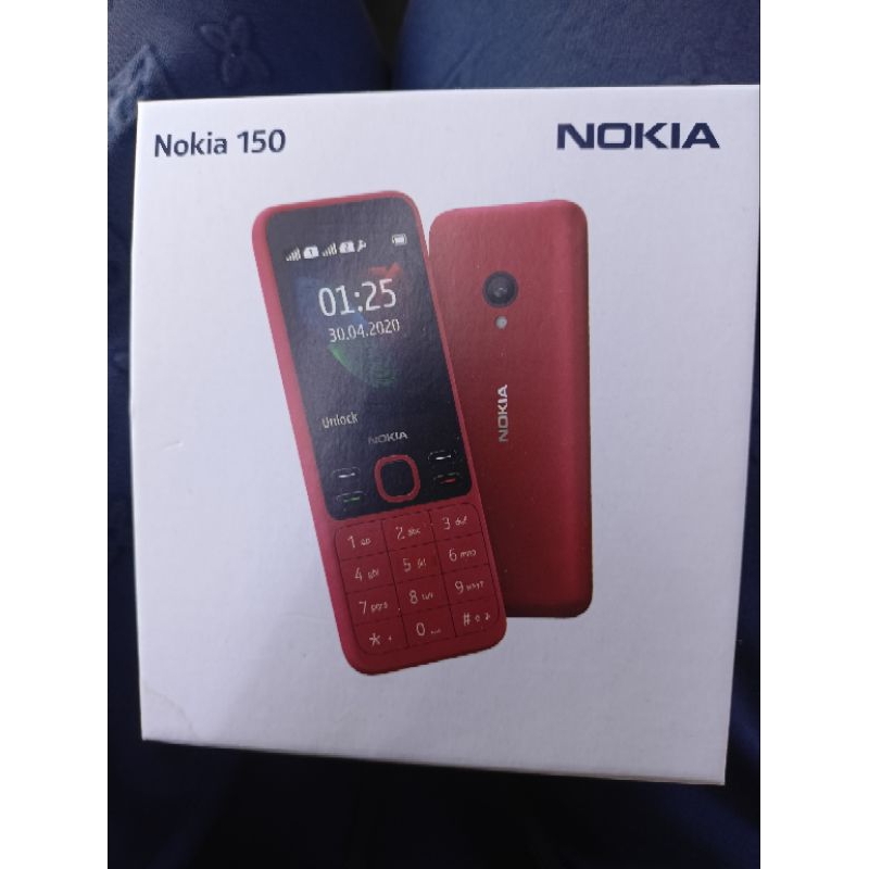 

dus second Nokia 150 warna biru