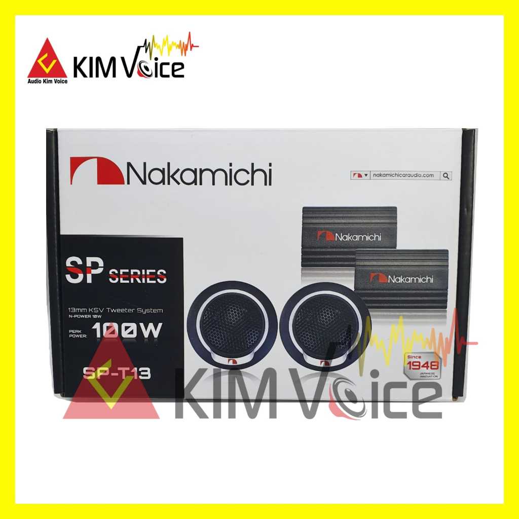 Tweeter Nakamichi SP-T13 Crossover Audio Mobil