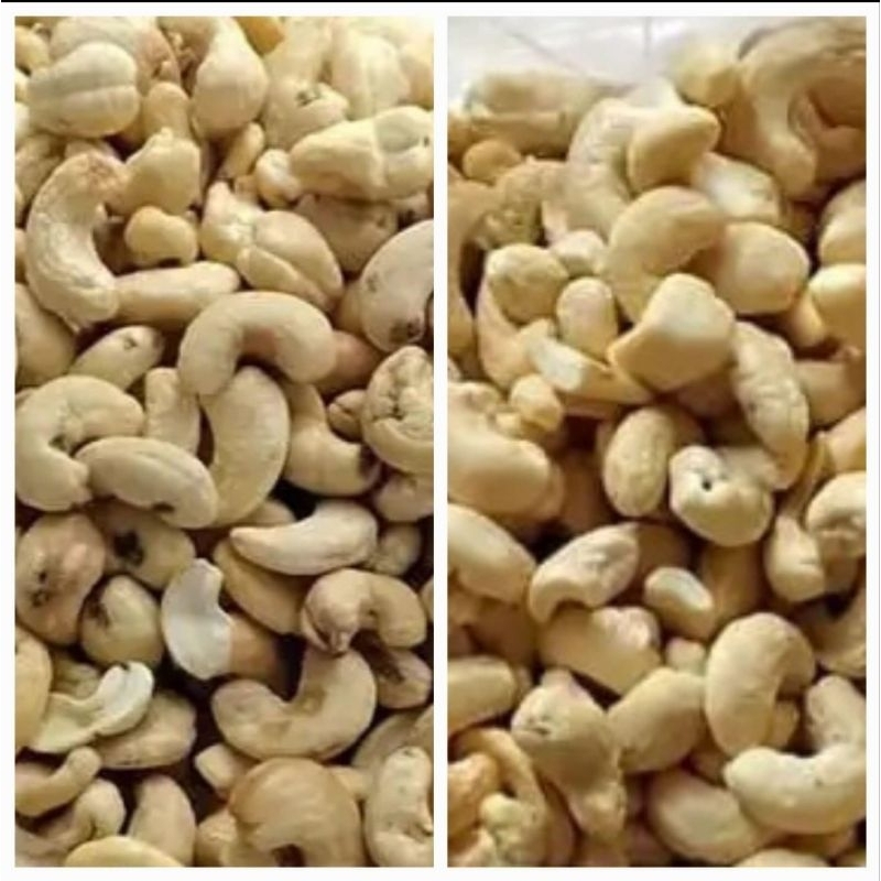 

01kg Kacang Mede MENTAH Super 1kg - Snack Mete Mente Raw Cashew Nut Imut Kupas Murah