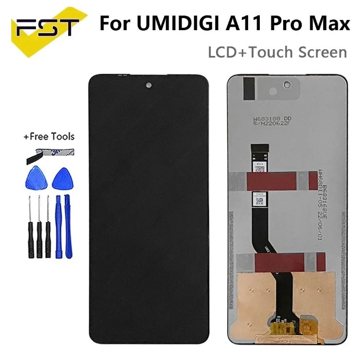 6.53"Original UMIDIGI A11 LCD Display and Touch Screen Digitizer Assembly for UMIDIGI A11s A11 Pro M