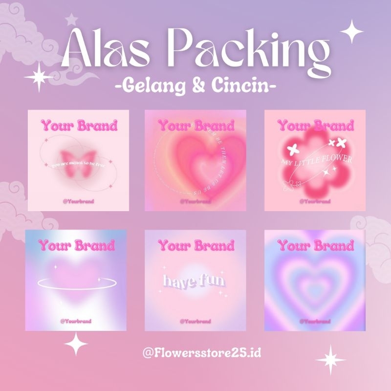 

Alas Packing Papers Aksesoris Manik Manik Gelang Cincin Part III