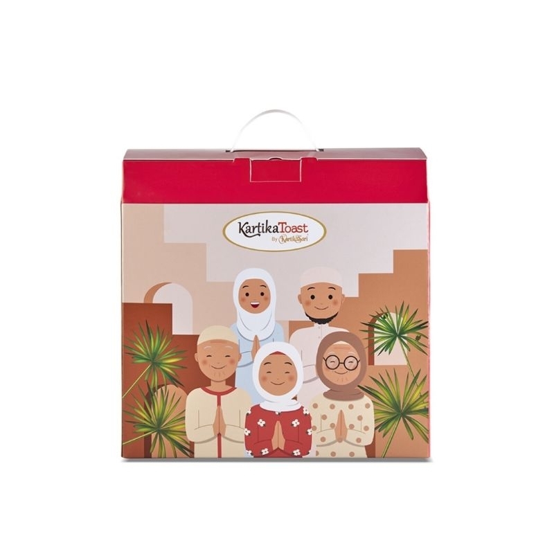 

Kartika Toast Hampers 3 pcs free kartu ucapan