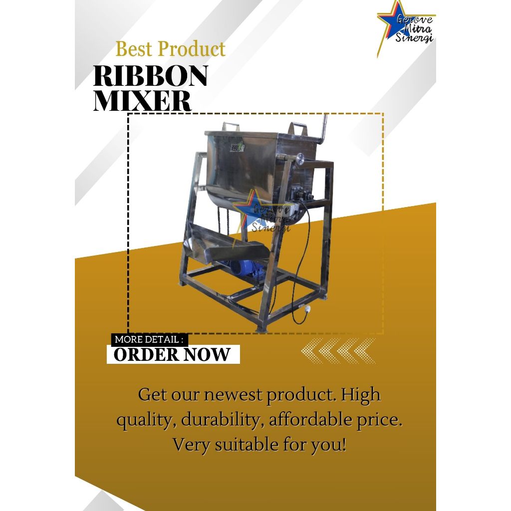 Mixer Stainless Food Grade - Mixer Adonan Kapasitas Besar