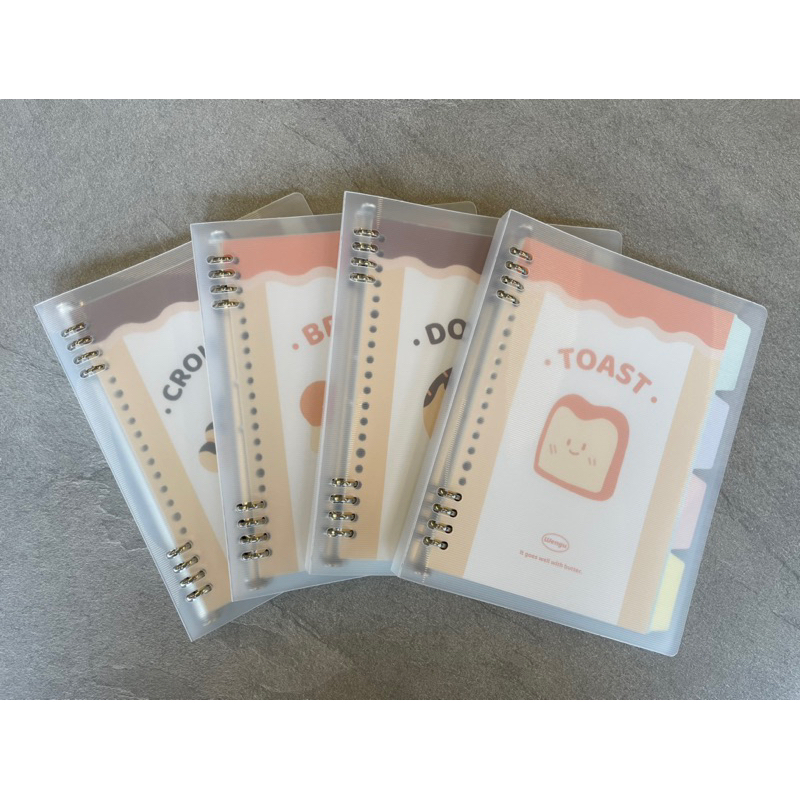 

Binder A5 B5 Wengu Motif Bread Ring Besi (B-1045)