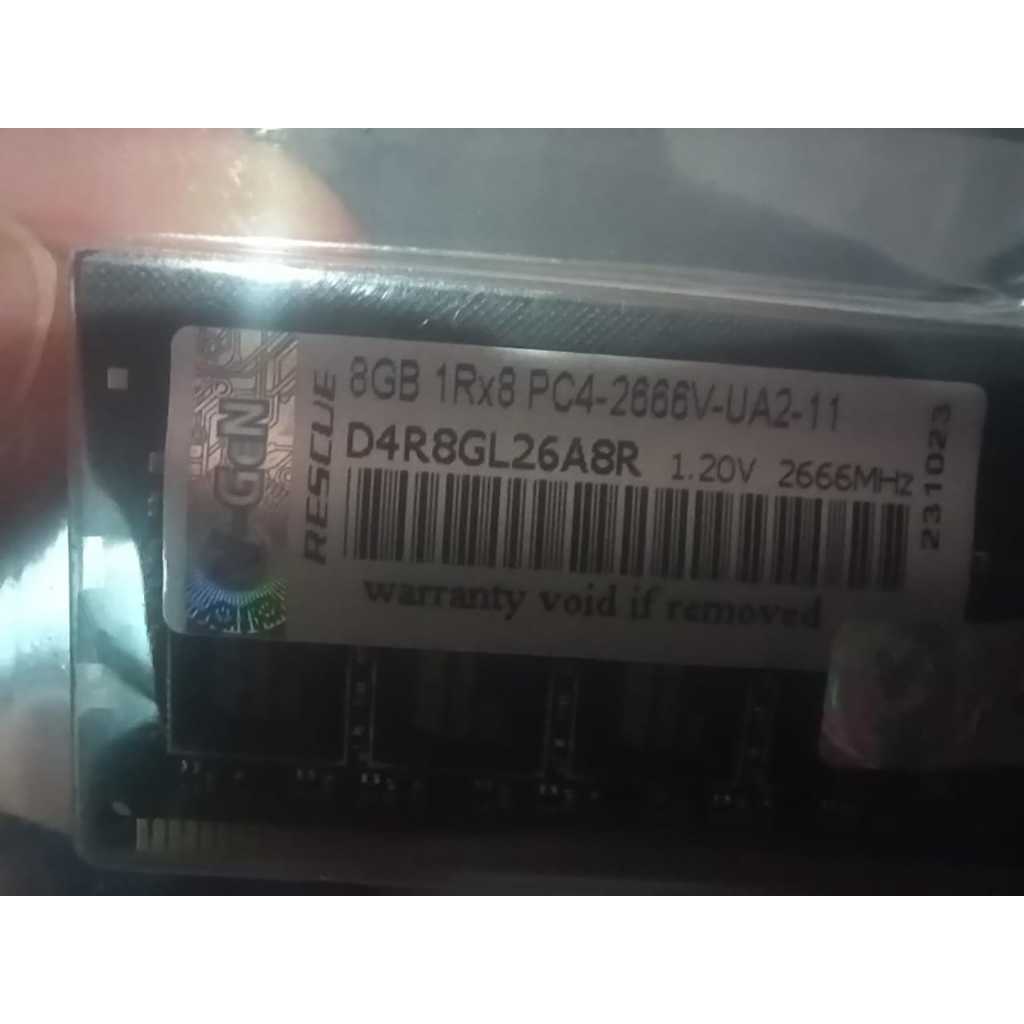 ram komputer vgen ddr4 8gb 2666mhz