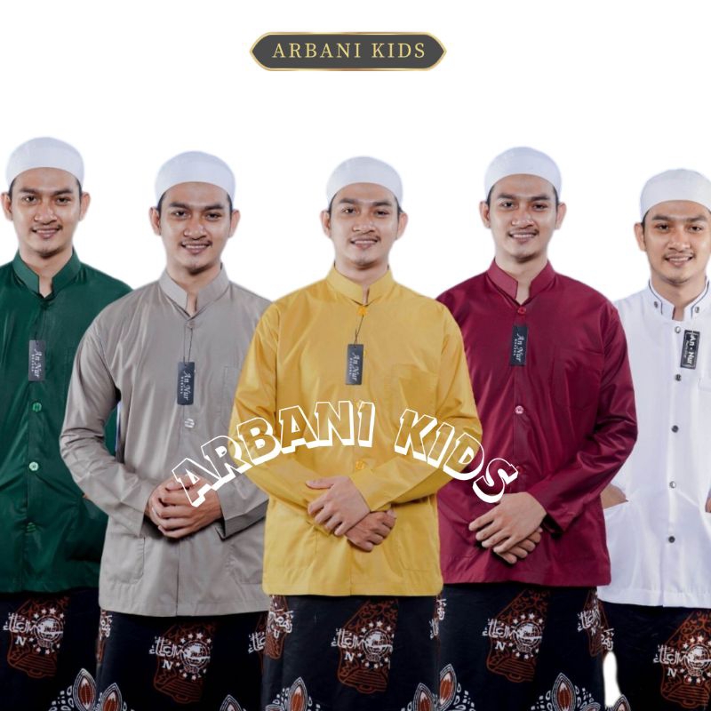 BAJU KOKO AMMU DEWASA LENGAN PANJANG ANNUR HAIBAH ORIGINAL TERBARU