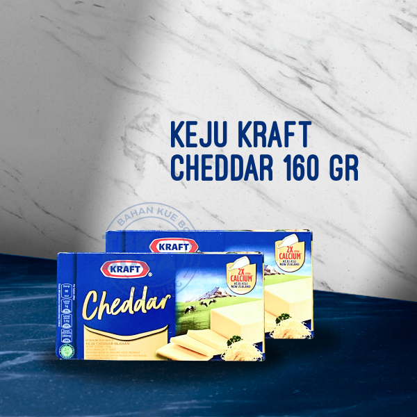 

Keju Kraft ( 150 gr ) Cheddar Chedar Cheese Block Parut