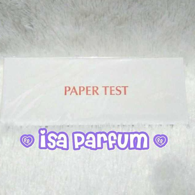 

CUCIGUDANG Kertas Tester Parfum paper test kertas sampel parfumKertas Tester Parfum paper test kertas sampel parfum