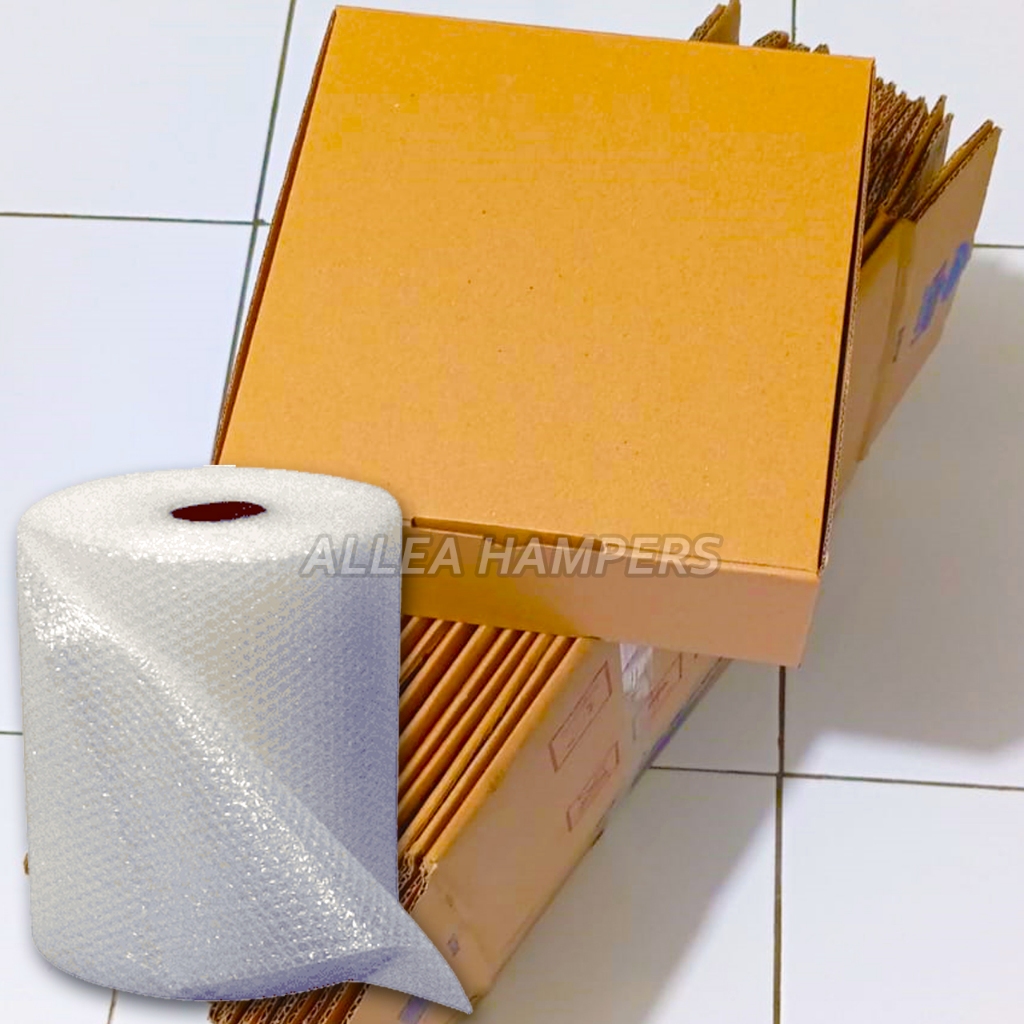 

Tambahan Packing Bubble Wrap dan Dus (ALL PRODUCT ALLEA HAMPERS)