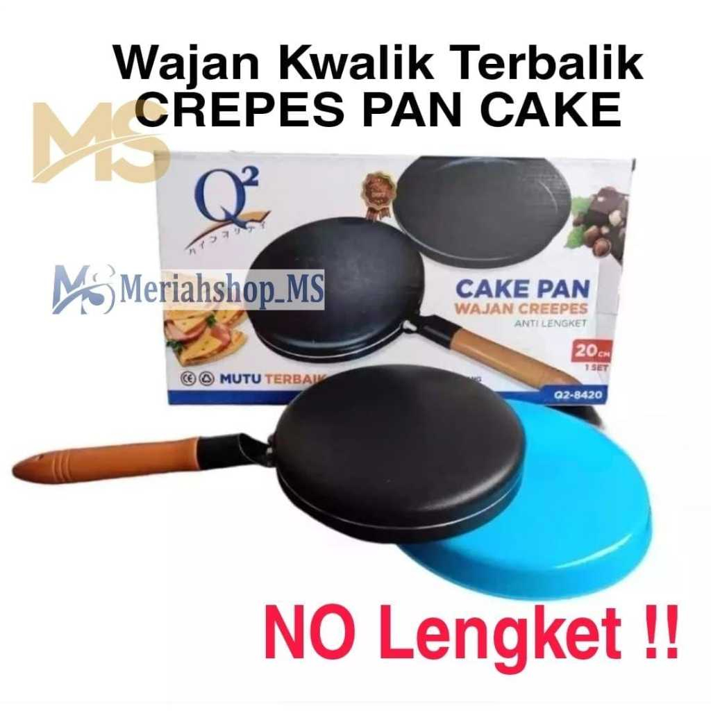 Cetakan Kue Kulit Risol Q2 8420 Wajan Kwalik Terbalik Kualik Galaxy Creper Crepe Maker Crepes Waffle