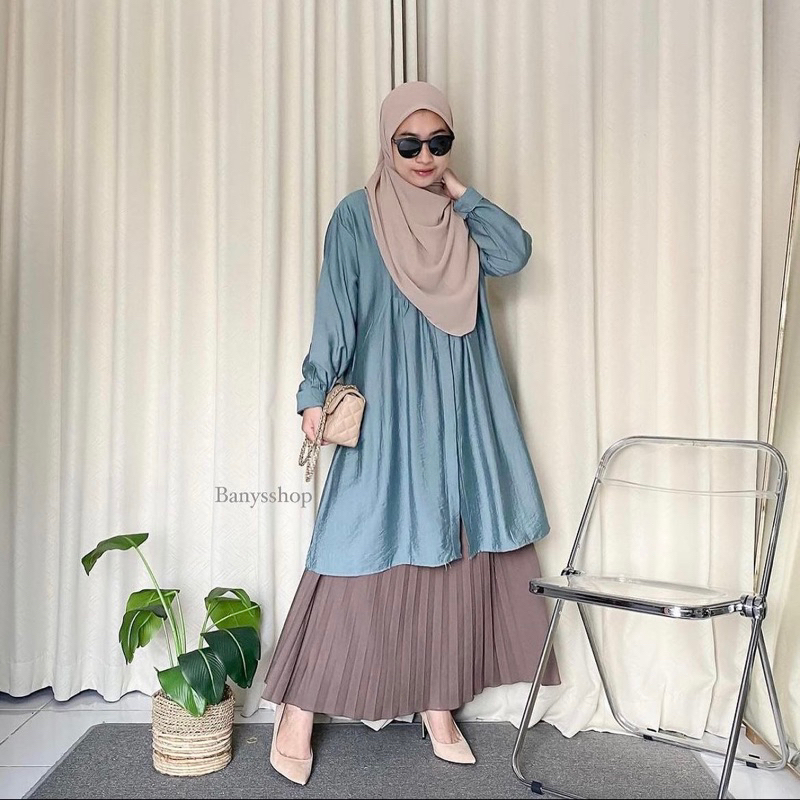 Alya Tunik | Atasan Polos | Atasan Simpel