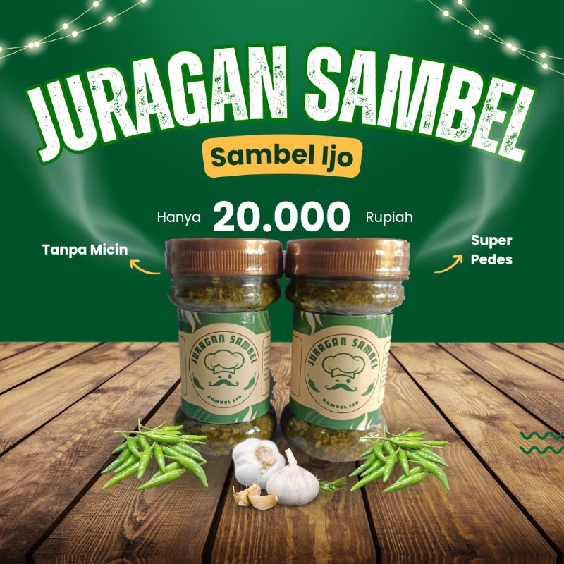 

Juragan Sambel / Sambel Ijo / Sambal Ijo Rawit