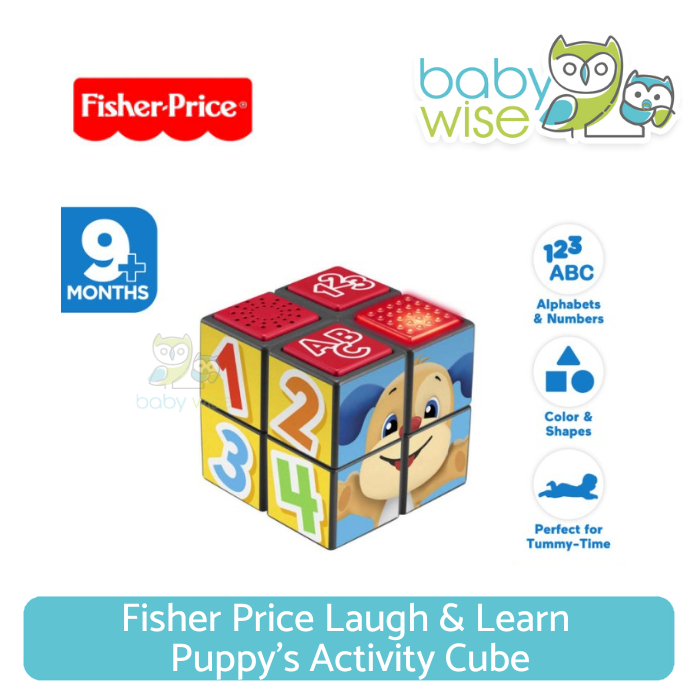 Fisher Price Laugh & Learn Puppy's Activity Cube - Mainan Edukasi Anak