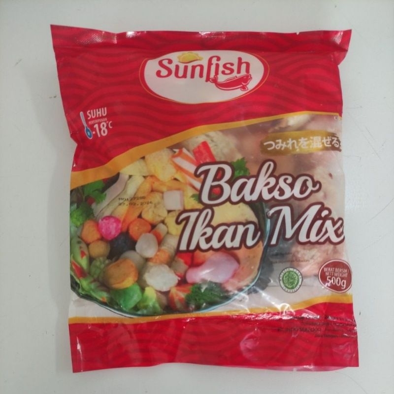 

sunfish bakso ikan mix