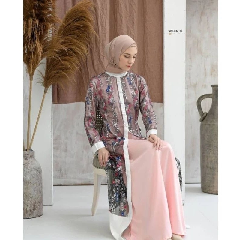 SOLEMIO B21061/552C - NEW Dress Bordir