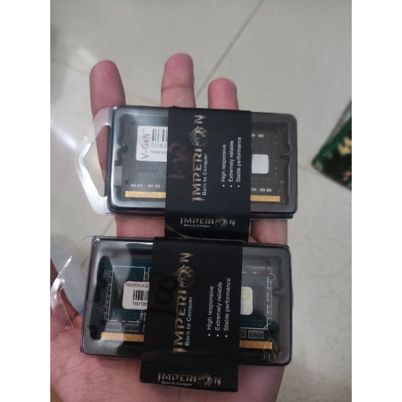 Ram 4gb x 2 DDR3L PC-12800