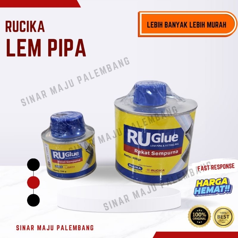 Lem Pipa RuGlue ru glue perekat pipa pvc