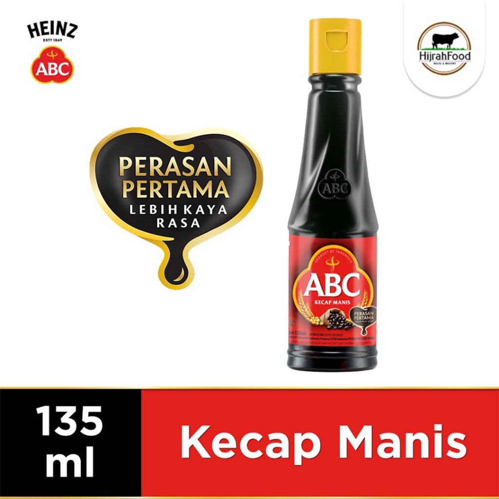 

ABC Kecap Manis 135ml Kedelai Pilihan Perasan Pertama Sweet Soy Sauce