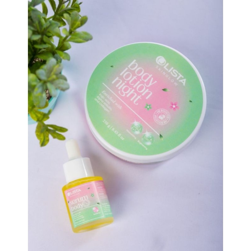 Combo Lotion Night Booster & Serum AHA BHA Lista SkinGlow