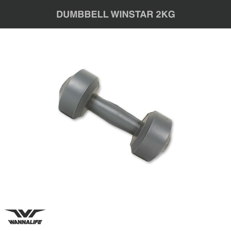 Barbel 2kg - Dumble Plastik - Dumble Fitness