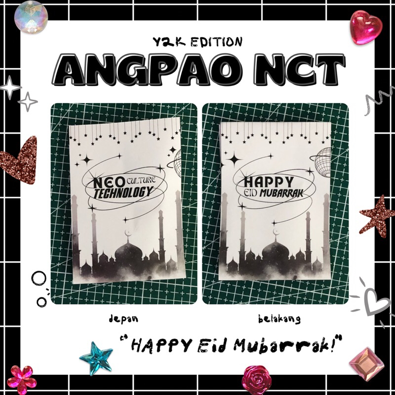 

AMPLOP ANGPAO LEBARAN NCT y2k edition Neo Culture Technology