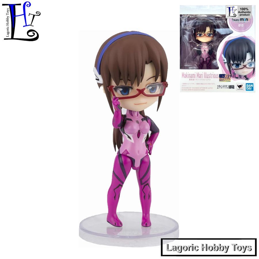 Figuarts Mini Makinami Mari Illustrious [Evangelion] Bandai Mainan Figure
