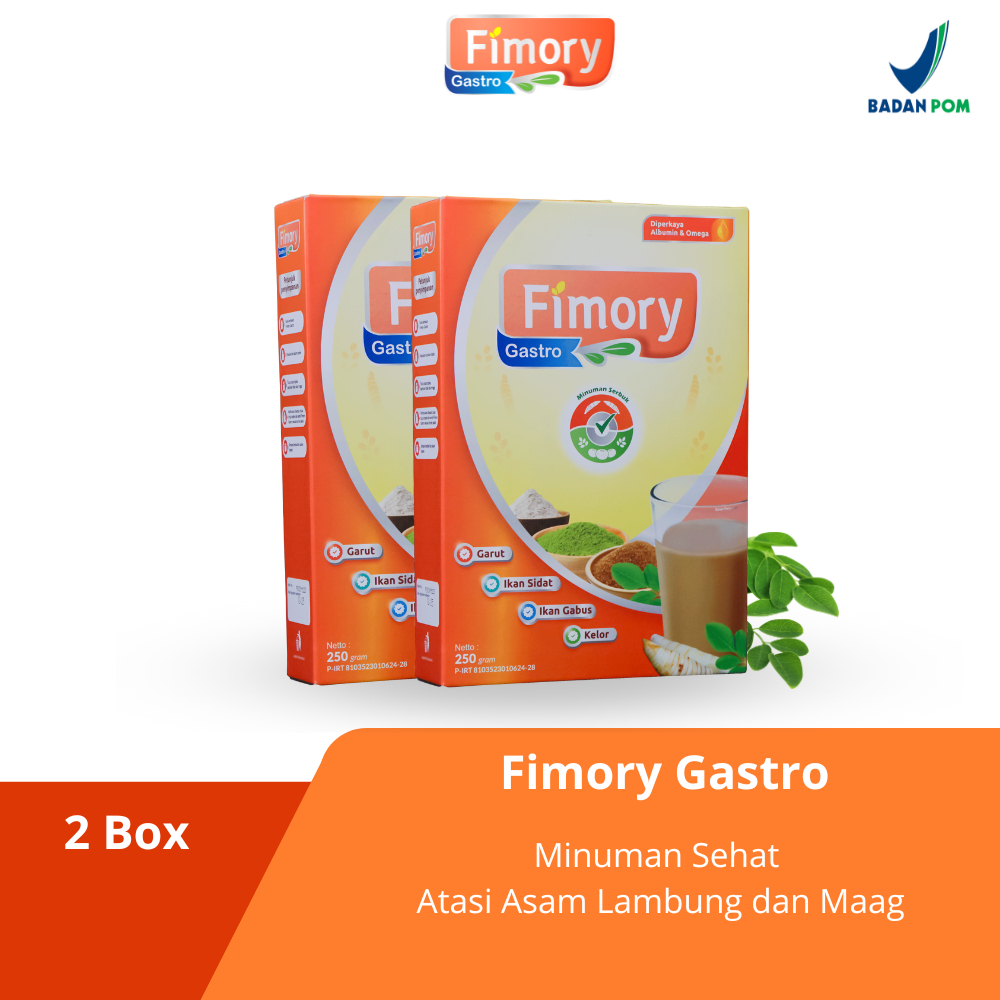 

Paket 2 Box Fimory Gastro - Minuman Sehat Ampuh Atasi Asam Lambung | BPOM dan Halal