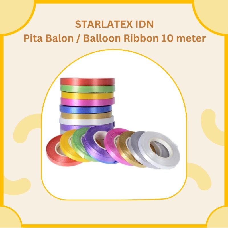 

STARLATEX - Pita Balon Curly / Balloon Ribbon ( 5 meter / roll )