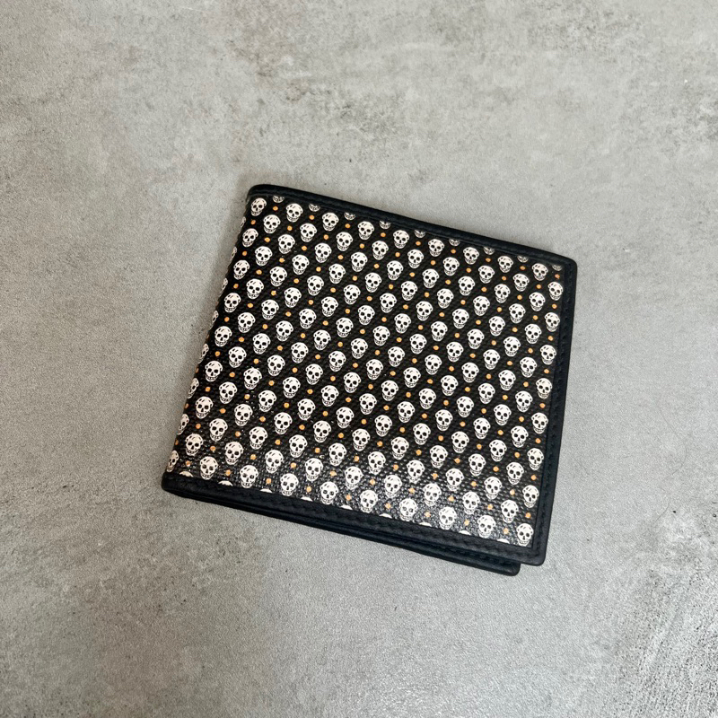 Dompet Branded Original Pria Alexander McQueen Wallet