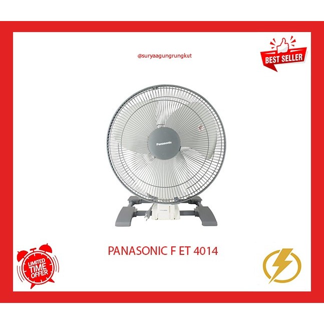KIPAS ANGIN DUDUK / DESK FAN PANASONIC F - ET4014