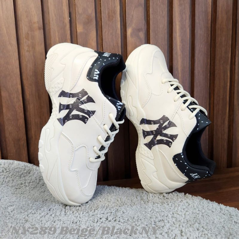Sepatu wanita sneakers klasik model NY monogram kode Ny 289