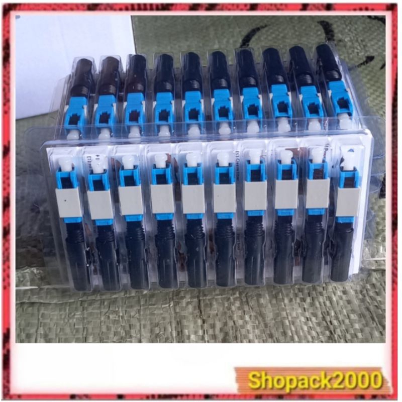 fast connector anti gagal SC UPC Premium per 10 pcs