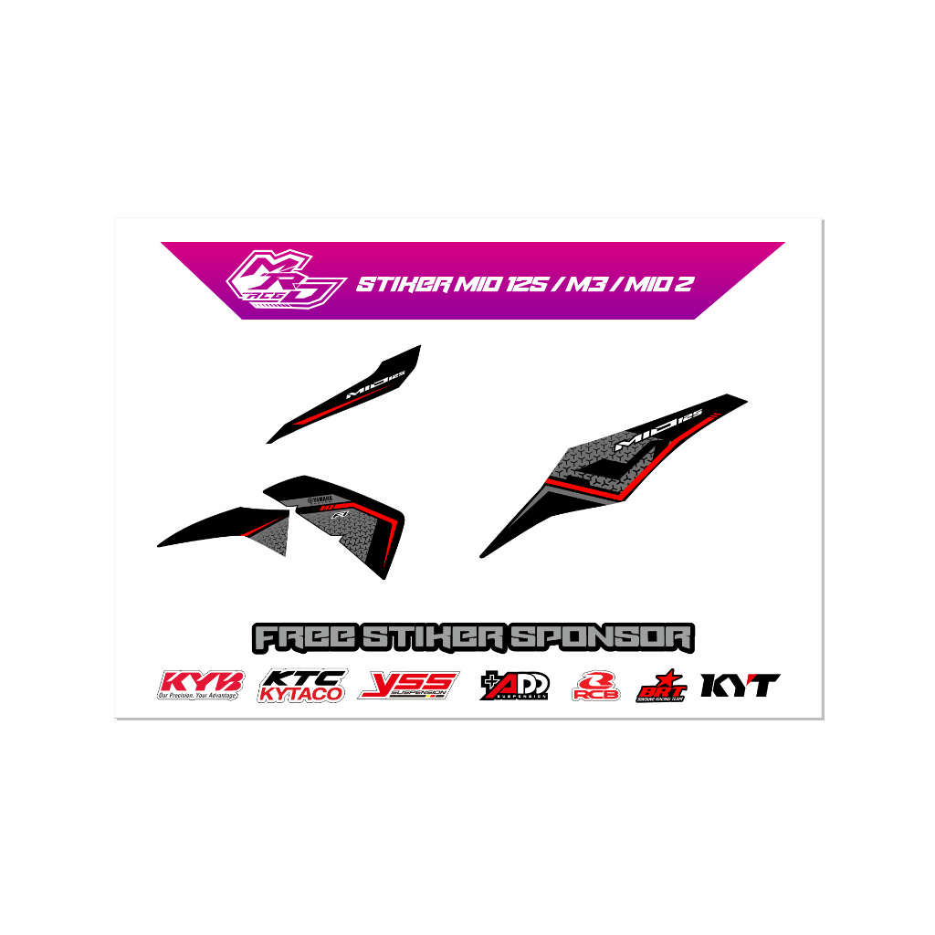STIKER MIO 125 / MIO 3 / MIO Z