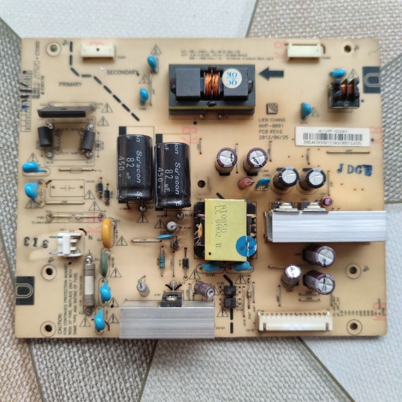 psu ori power suplay tv Sharp LC-24N407I LC24N407I LC - 24N407I
