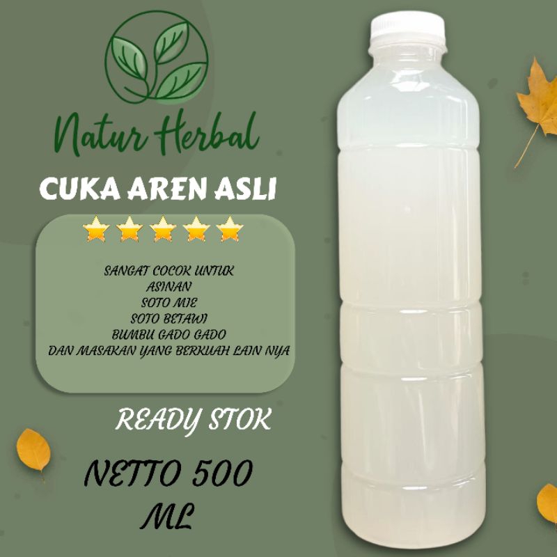 

Cuka Aren 500 ml Asli 100%