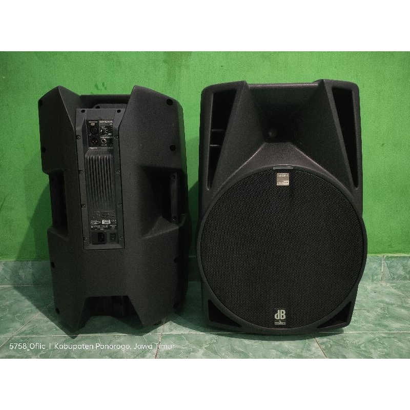 speaker aktif db technologies opera 712dx