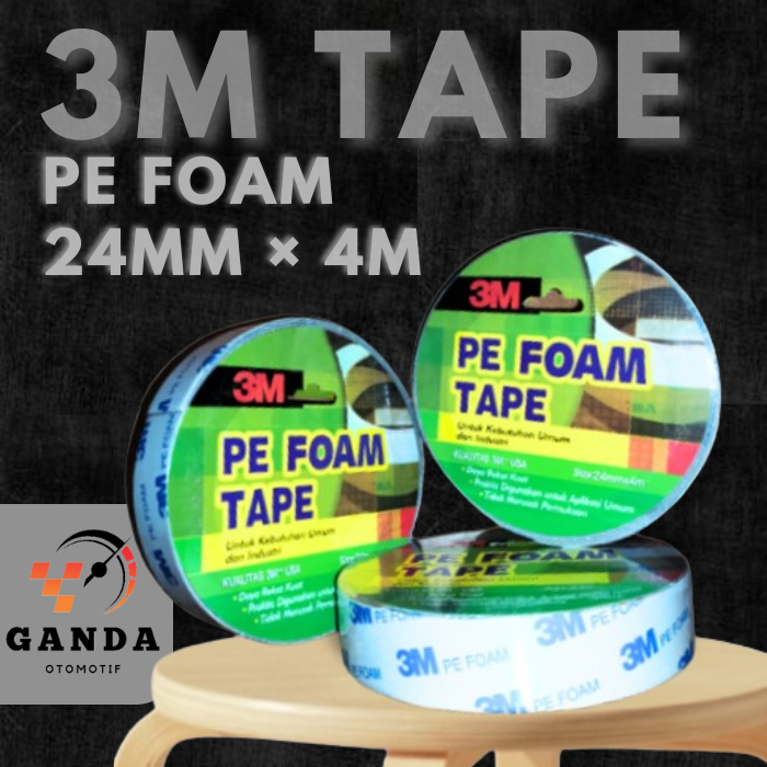 

DOUBLE TAPE BUSA 3M PE FOAM TAPE 24mm × 4m