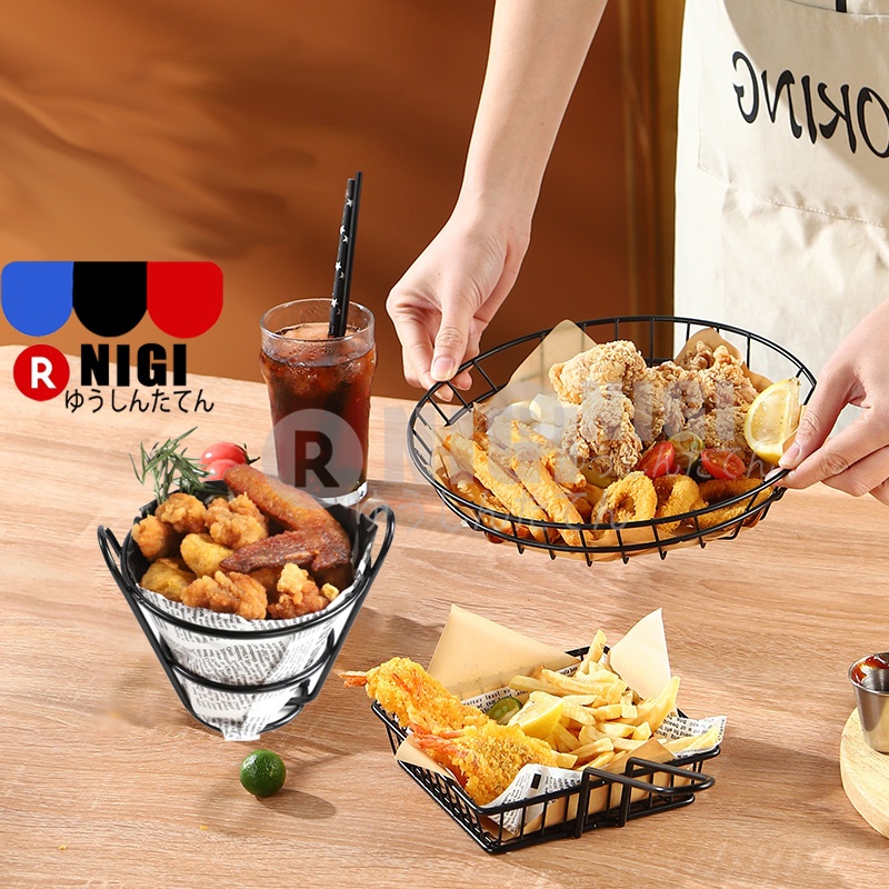 NIGI Keranjang Kentang/Wadah Kentang Goreng/Tempat Kentang Goreng/Keranjang